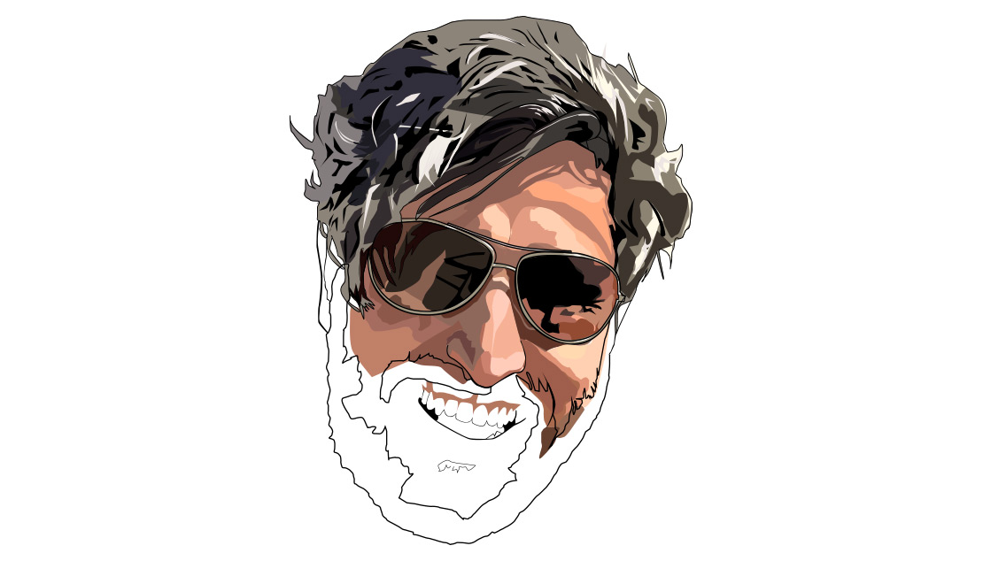 Stephen vector illustration WIP 2